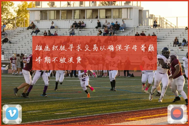 雄鹿积极寻求交易以确保字母哥巅峰期不被浪费